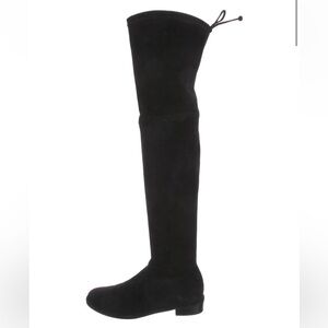 Stuart Weitzman Lowland Over-the-Knee Suede Boots